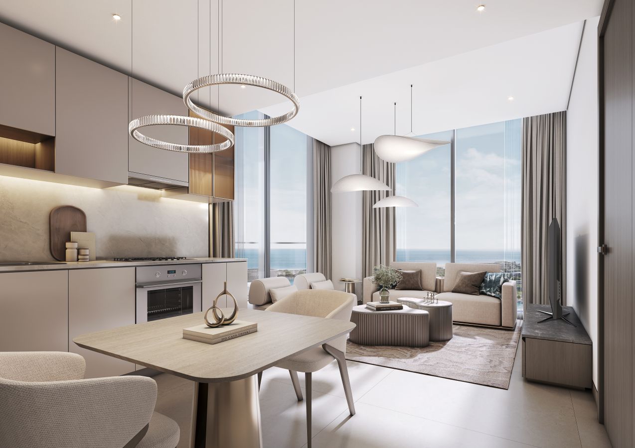 1 Bed – Type C_Living Dining