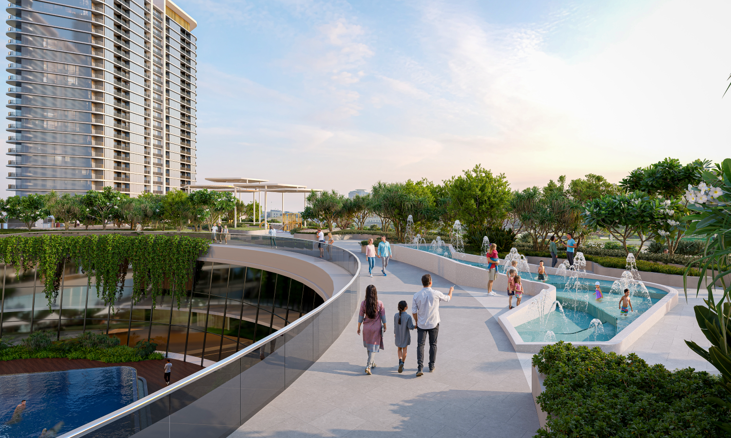 Podium – Walking track