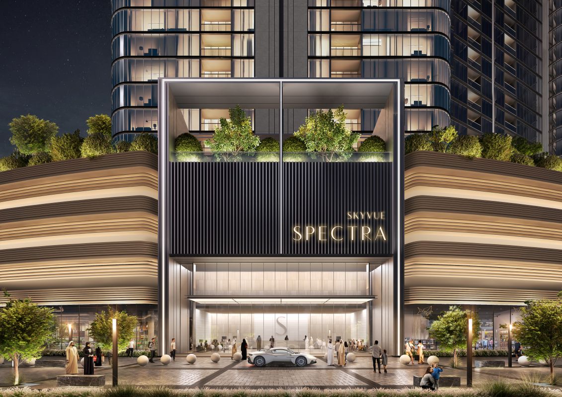 SKYVUE SPECTRA – ENTRANCE VIEW