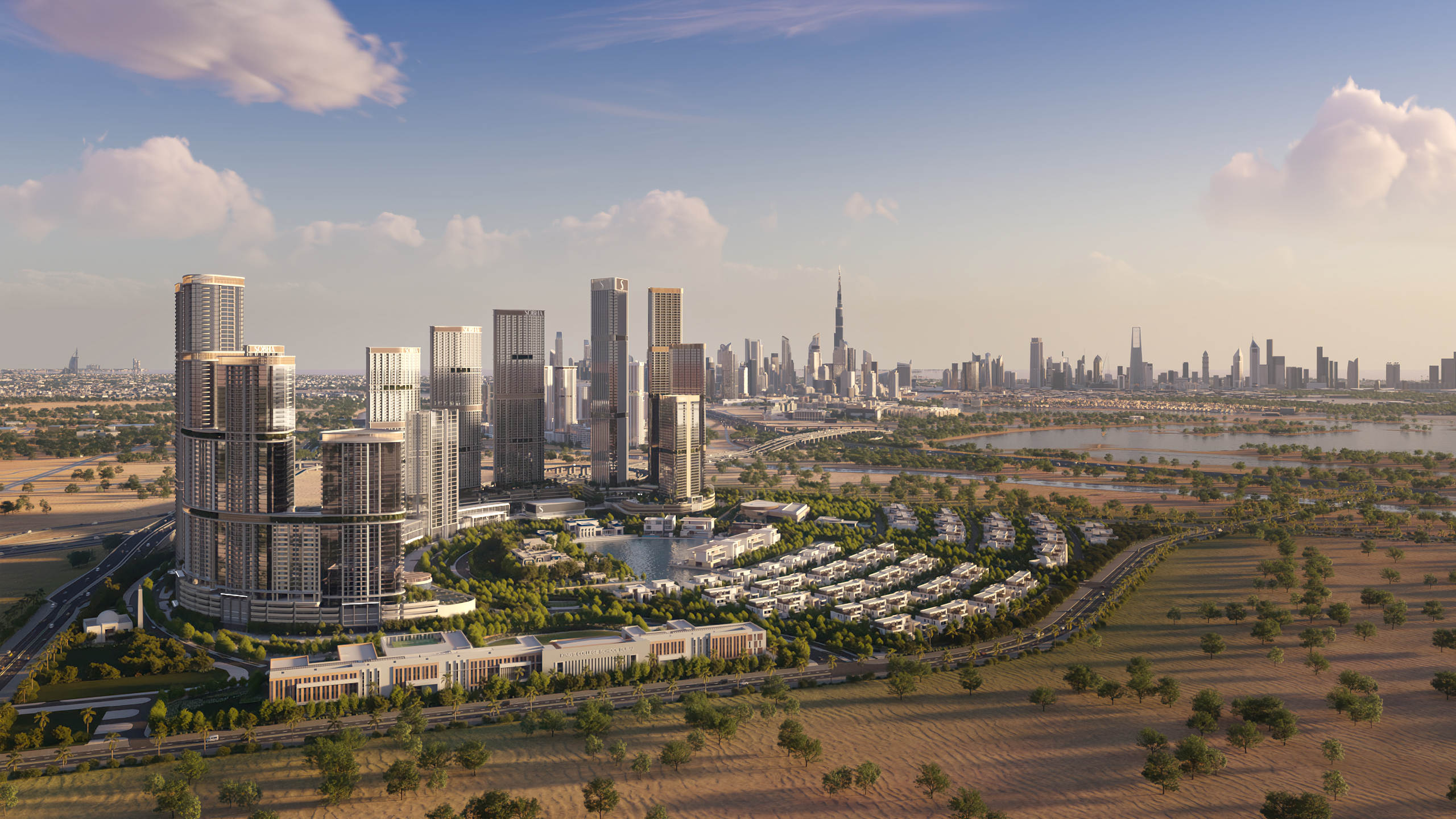 Sobha Hartland II_Masterplan Daytime Cam 1_2K