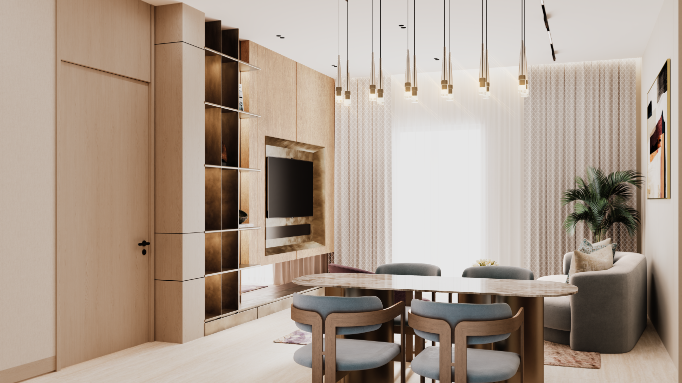 1BR UNIT_Living Room