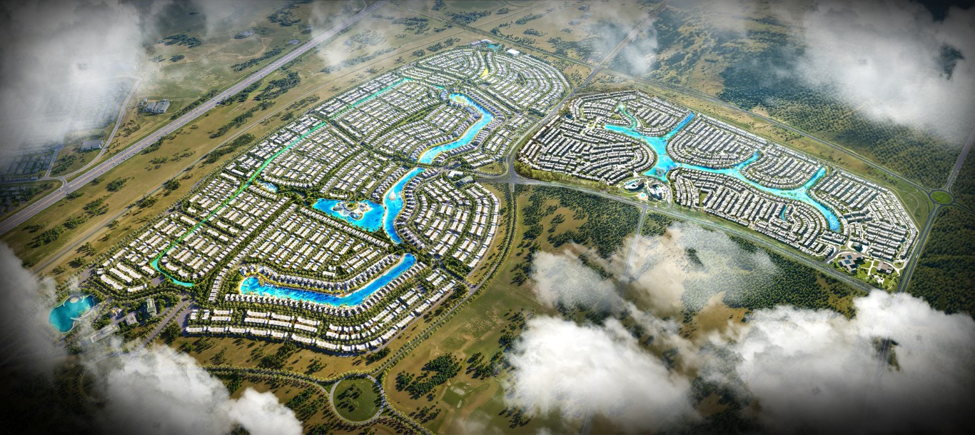 Damac-Islands 1+2 -Birdview