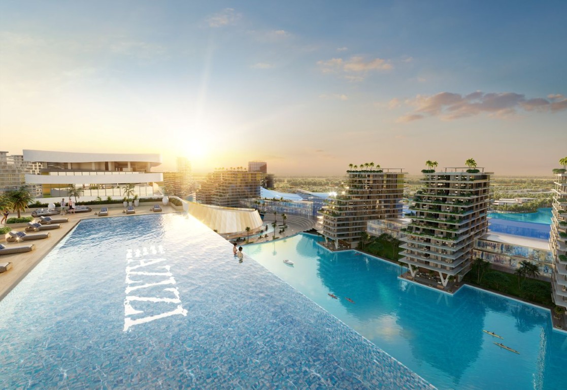 Dubai South_Azizi Venice_A 003_Infinity Pool View_01