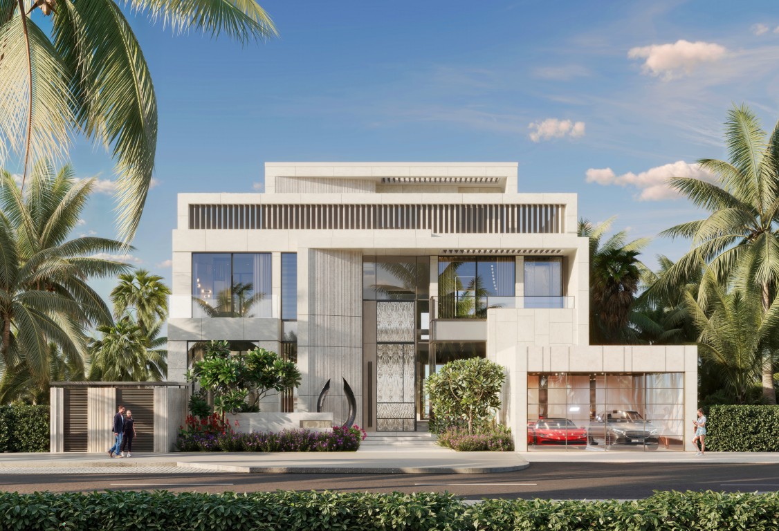 Villa 1A – Road Shoot 8К (+greenery)